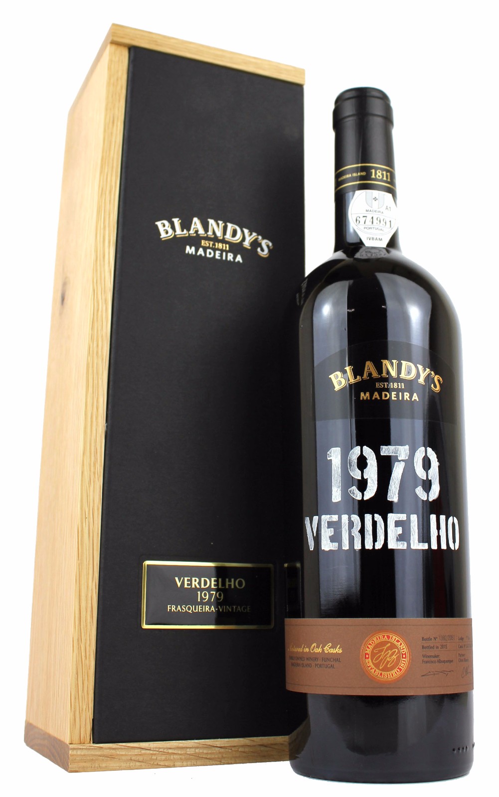 Blandys 1979 Vintage Verdelho Madeira Includes Gift Box as